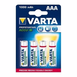 Varta Professional LR03/AAA uppladdningsbara batterier 1000 mAh